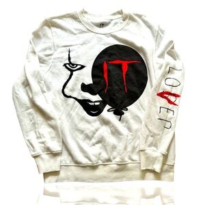 IT Chaoter 2: Pennywise Sweatshirt: “Loser Club” Sweatshirt Unisex Small